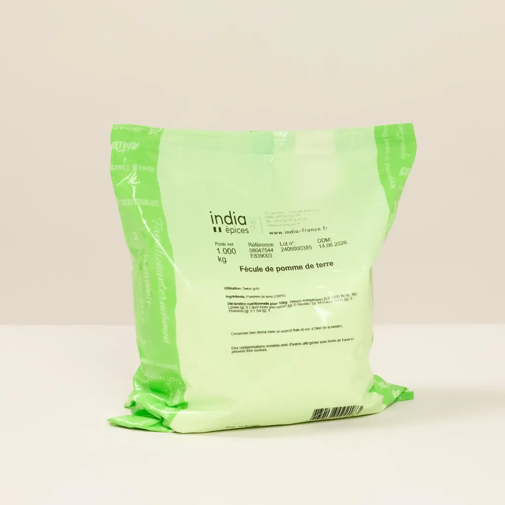 Fécule pomme de terre 1kg INDIA