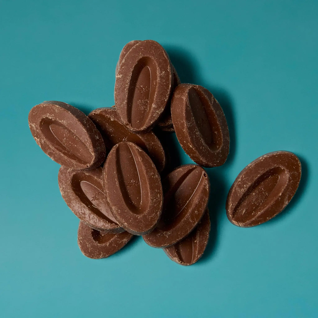 Chocolat jivara lait 40% fève 1kg Valrhona