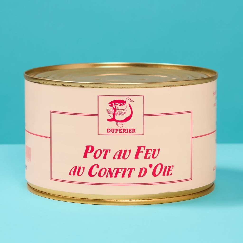 Pot au feu au confit d'oie 1,3kg  