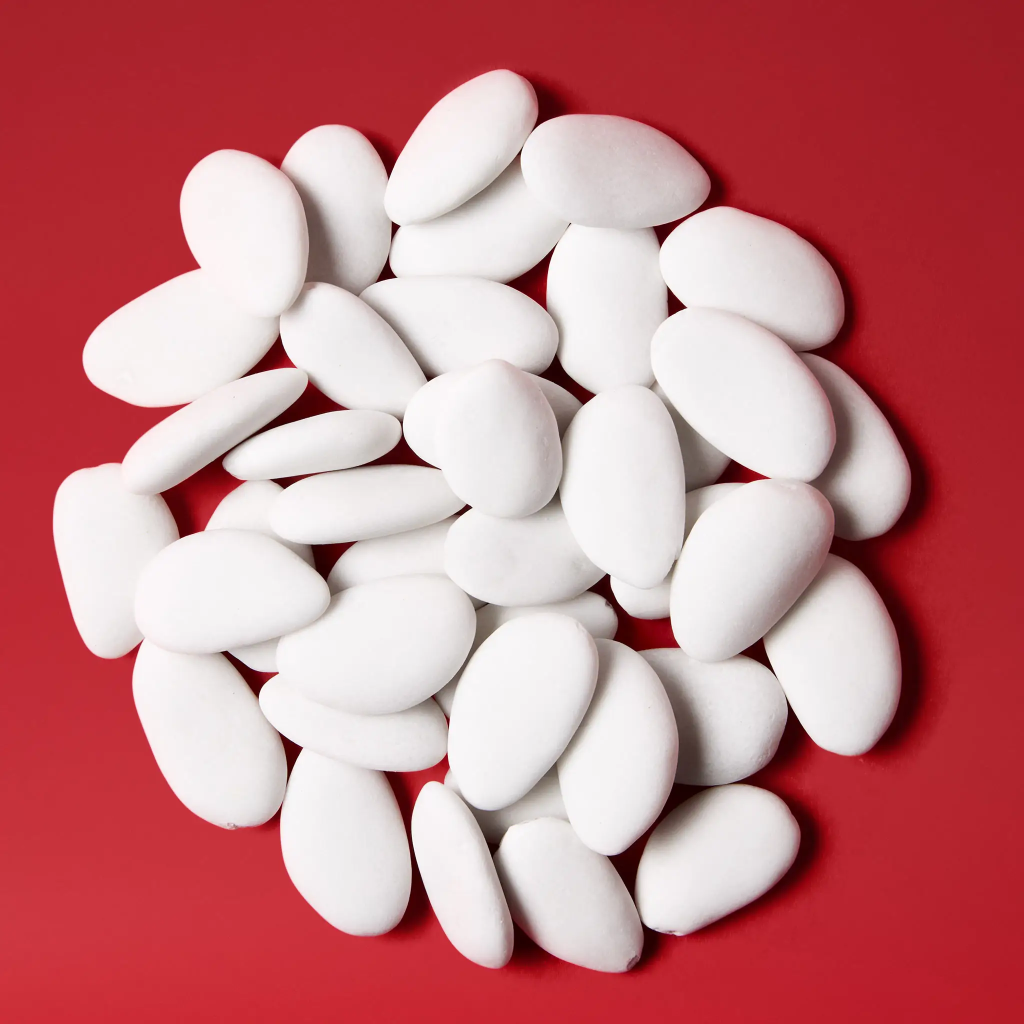 Dragée Avola suprême déclassée blanc 1kg Pecou