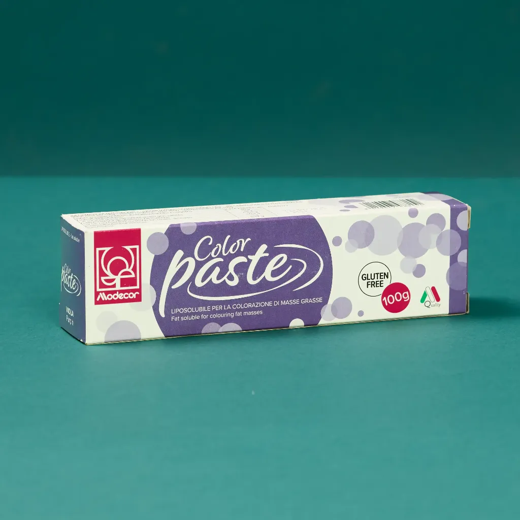 Colorant en pate violet 100g