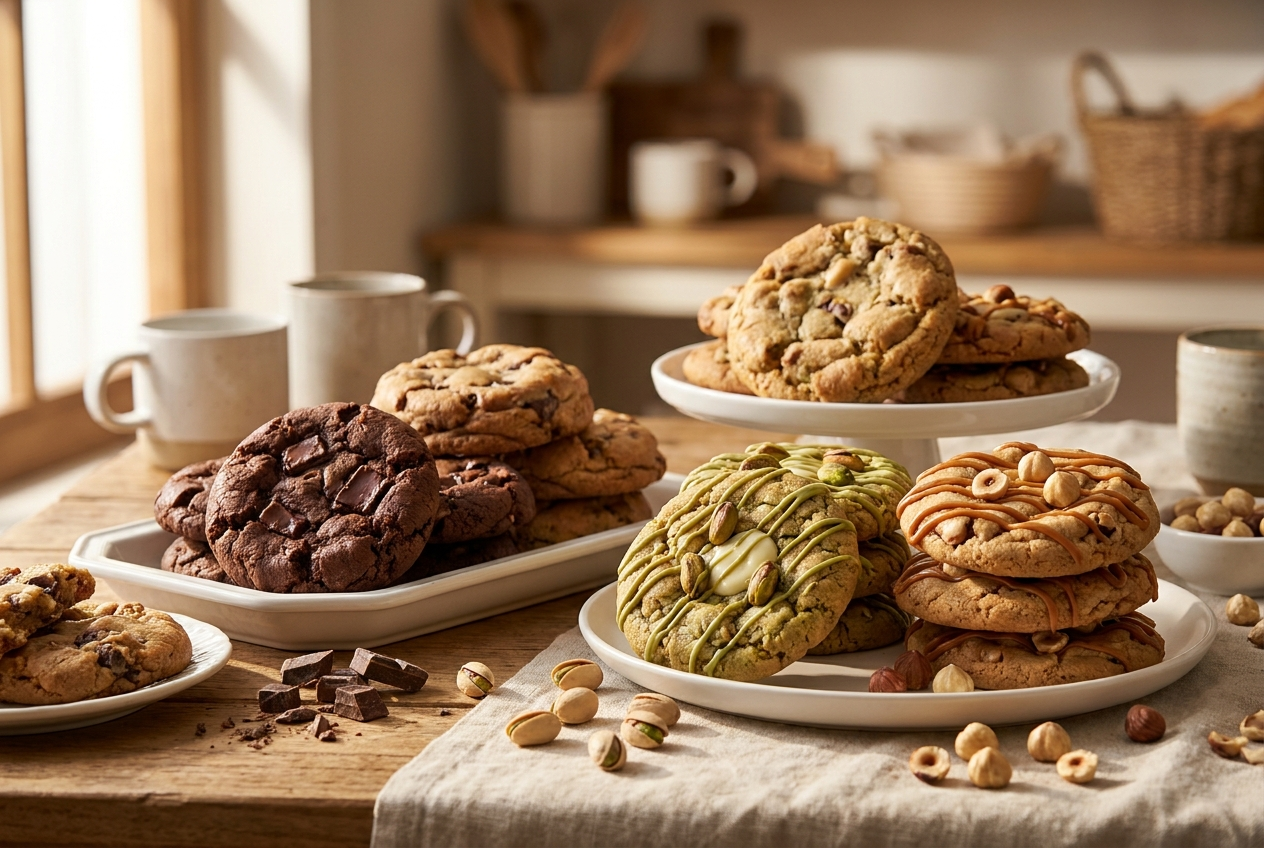 Les variantes qui valent le détour - Cookies moelleux