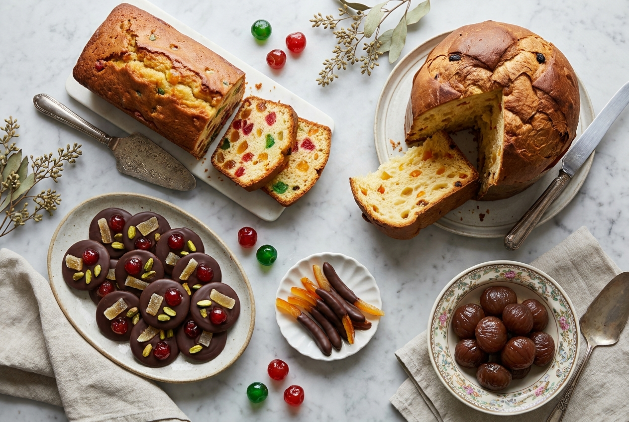 Utilisations des fruits confits en pâtisserie - Fruits Confits Recette