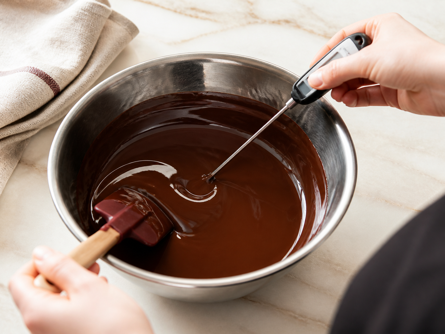 Comment fonctionne le tempérage du chocolat - Beurre Mycryo