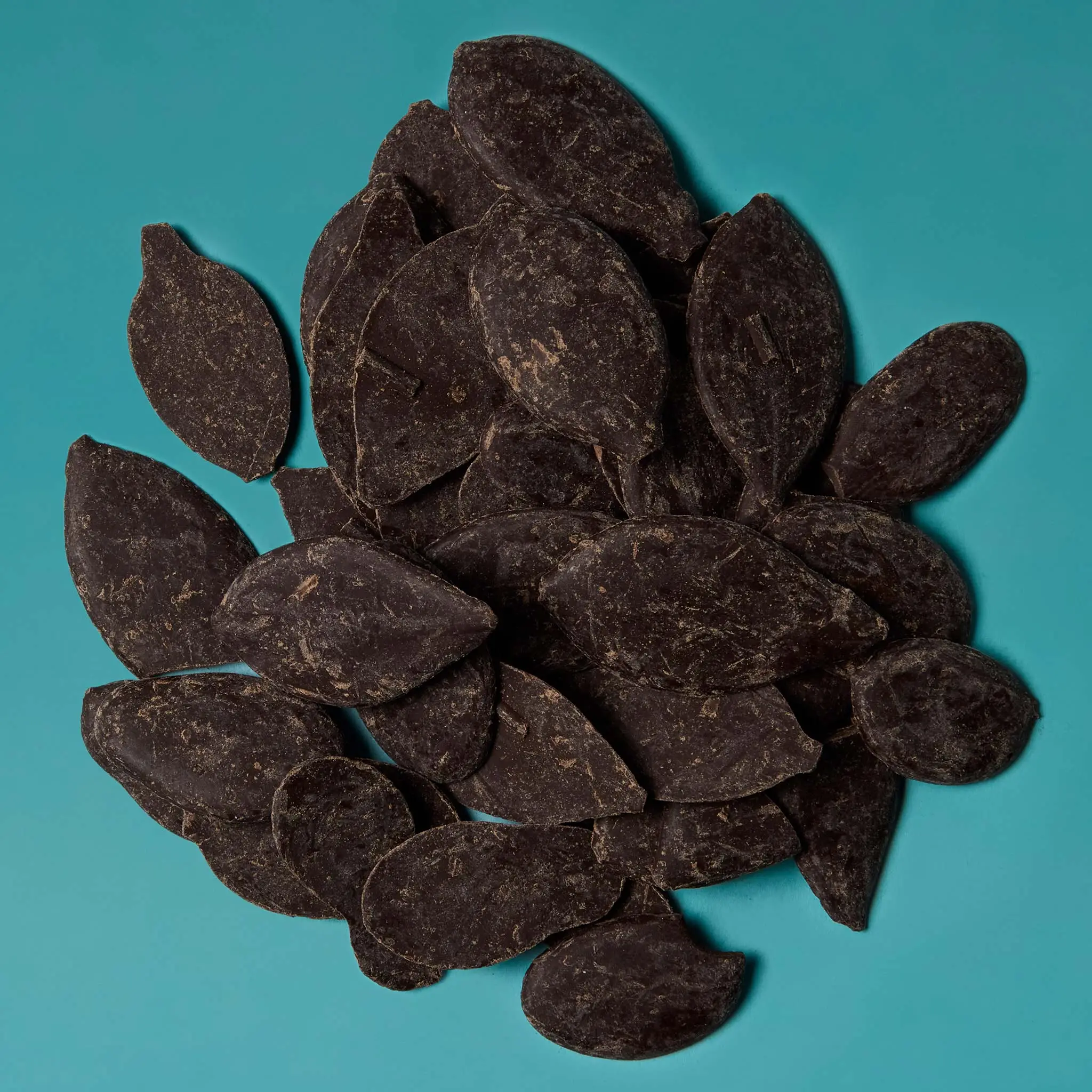 Pâte à glacer brune 23% Palets 750g    BARRY - 1