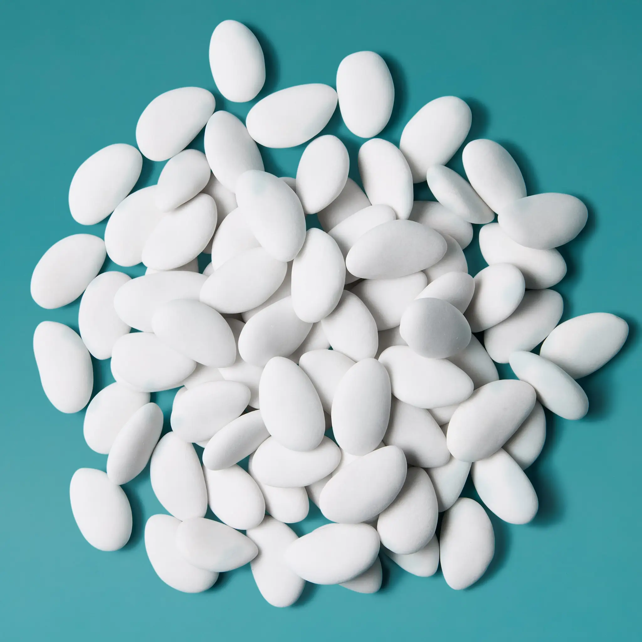 White Supreme Avola Almond Dragee 1kg Pecou - 1