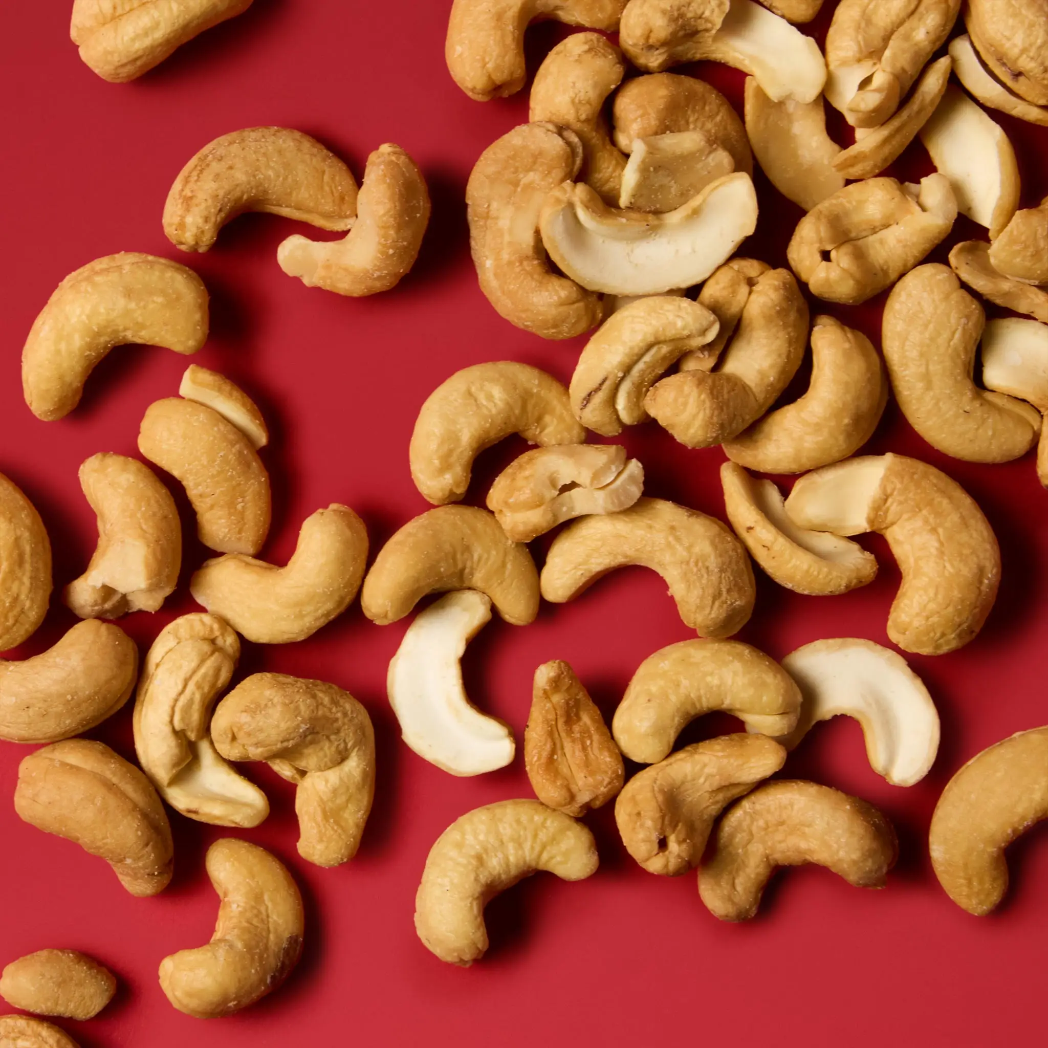Roasted natural cashew nuts 500g - 1