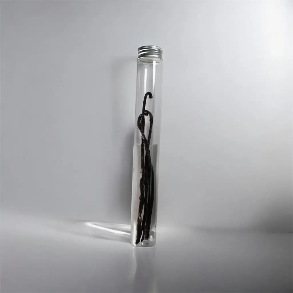 3 Frosted Madagascar Bourbon Vanilla Pods