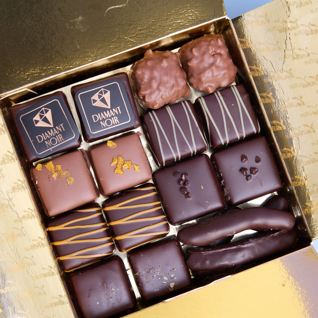 Ballotin Prestige 35 chocolats 350g    VOISIN