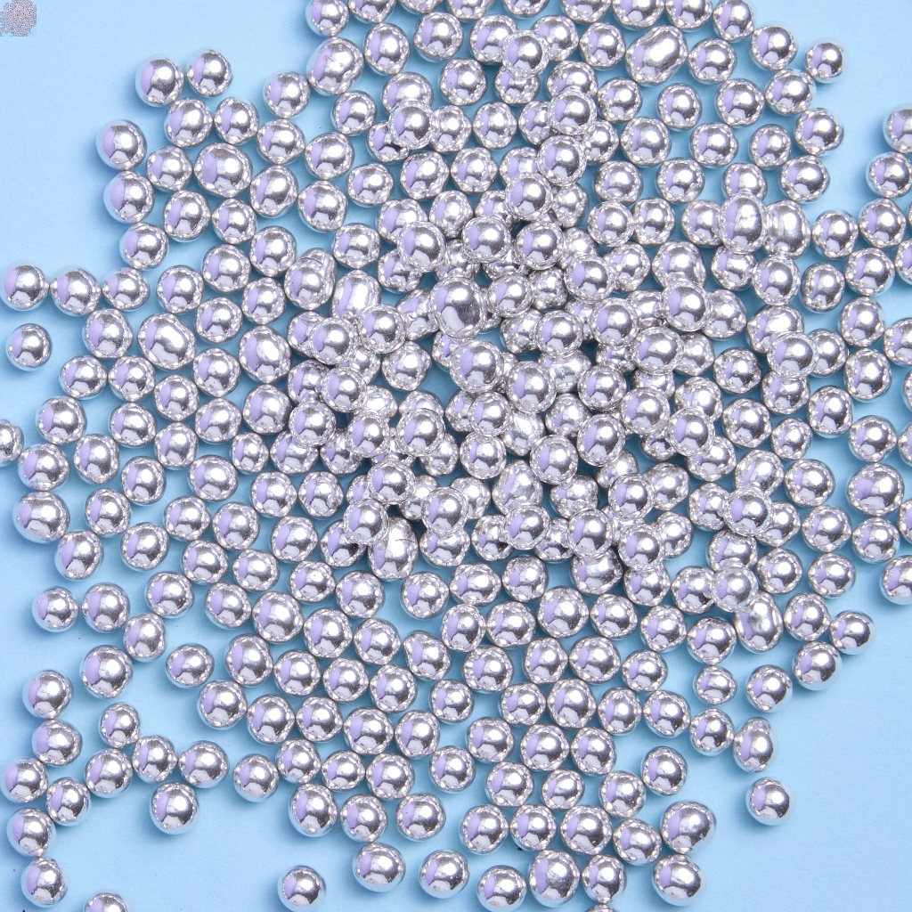 SILVER PECOU balls 6 mm 250g PECOU