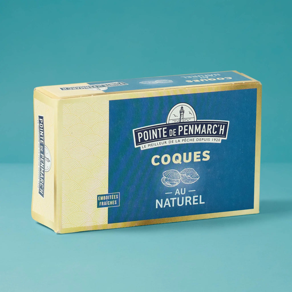 Coques de la baie au naturel 111g Penmarch