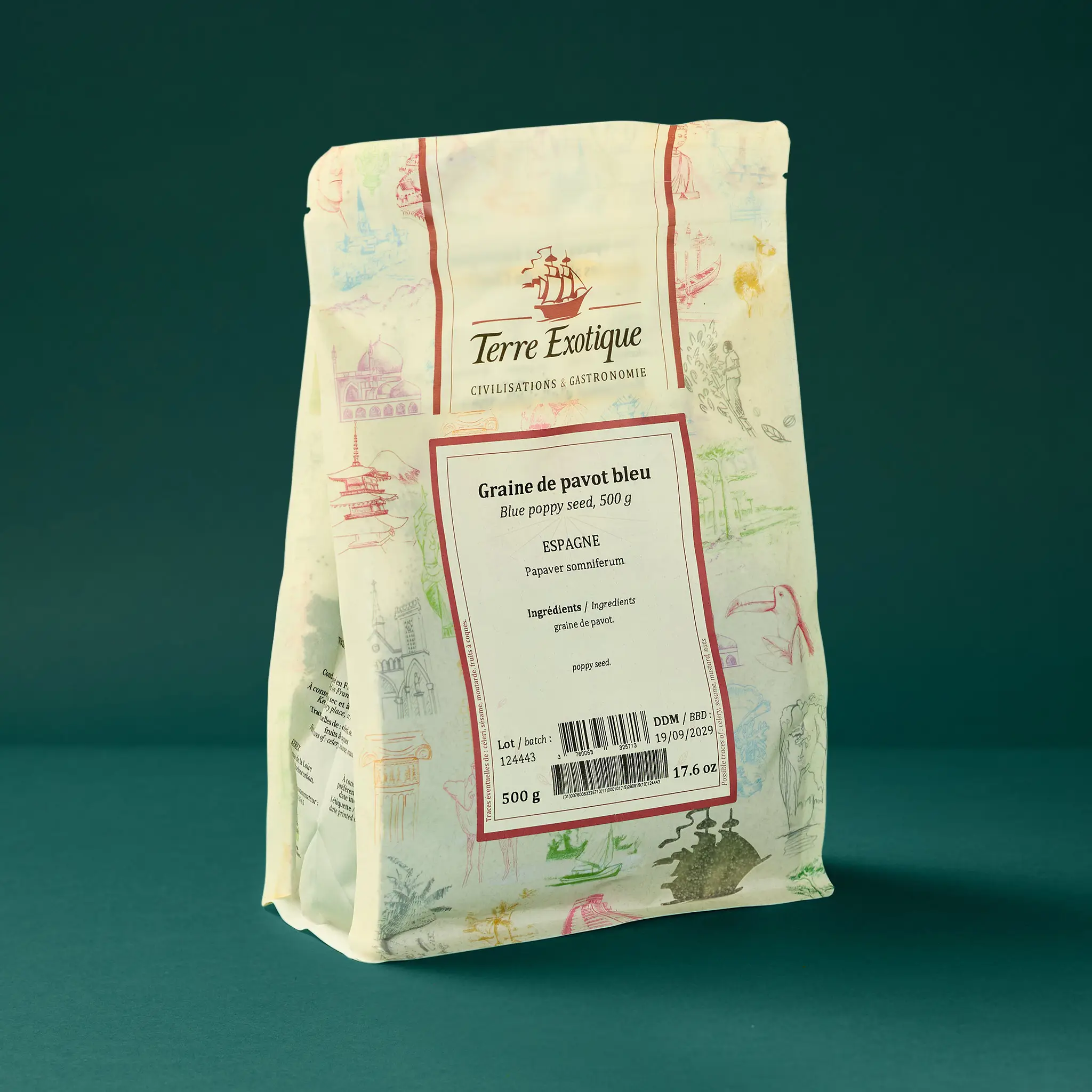 PAVOT BLEU 500g  KEREX