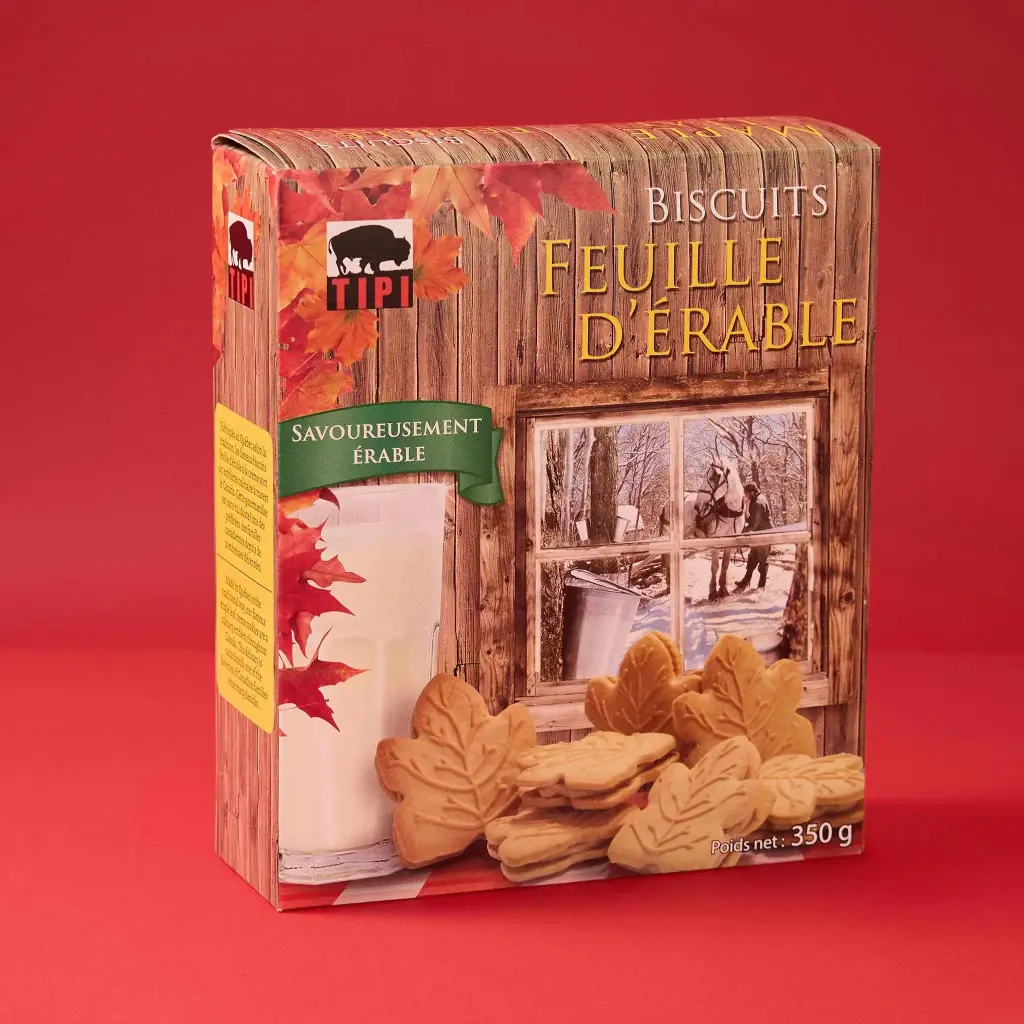 BISCUITS au Sirop d'ERABLE     350g    BISON