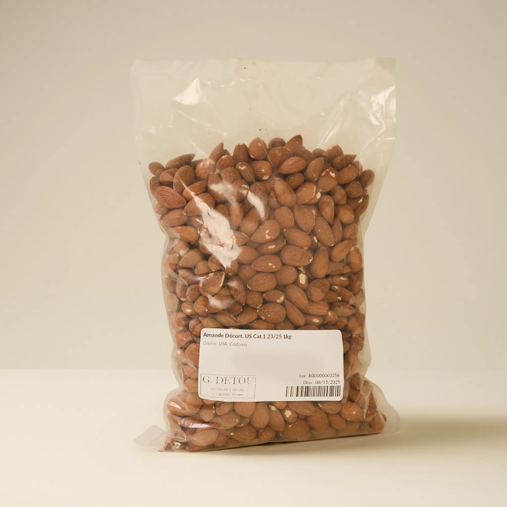 Shelled almonds US cat. 1 23/25 1kg