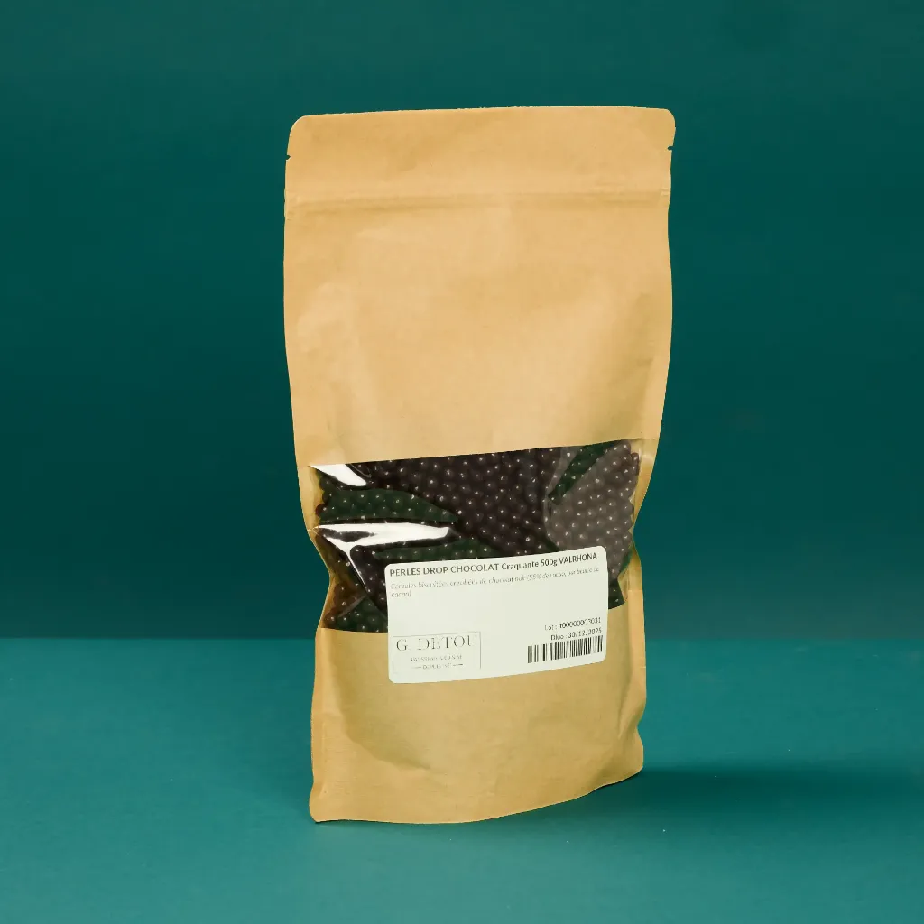 Perles drop chocolat craquante 500g Valrhona
