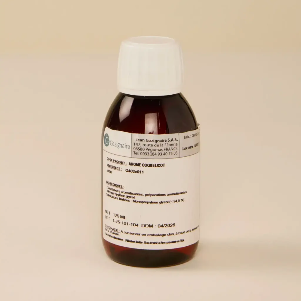 Alcohol-free poppy flavoring 1/8L gas cylinder