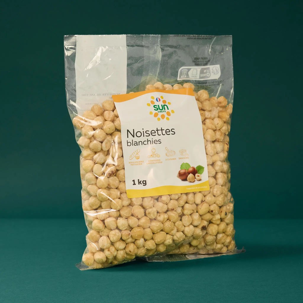 Blanched Levant hazelnuts 1kg