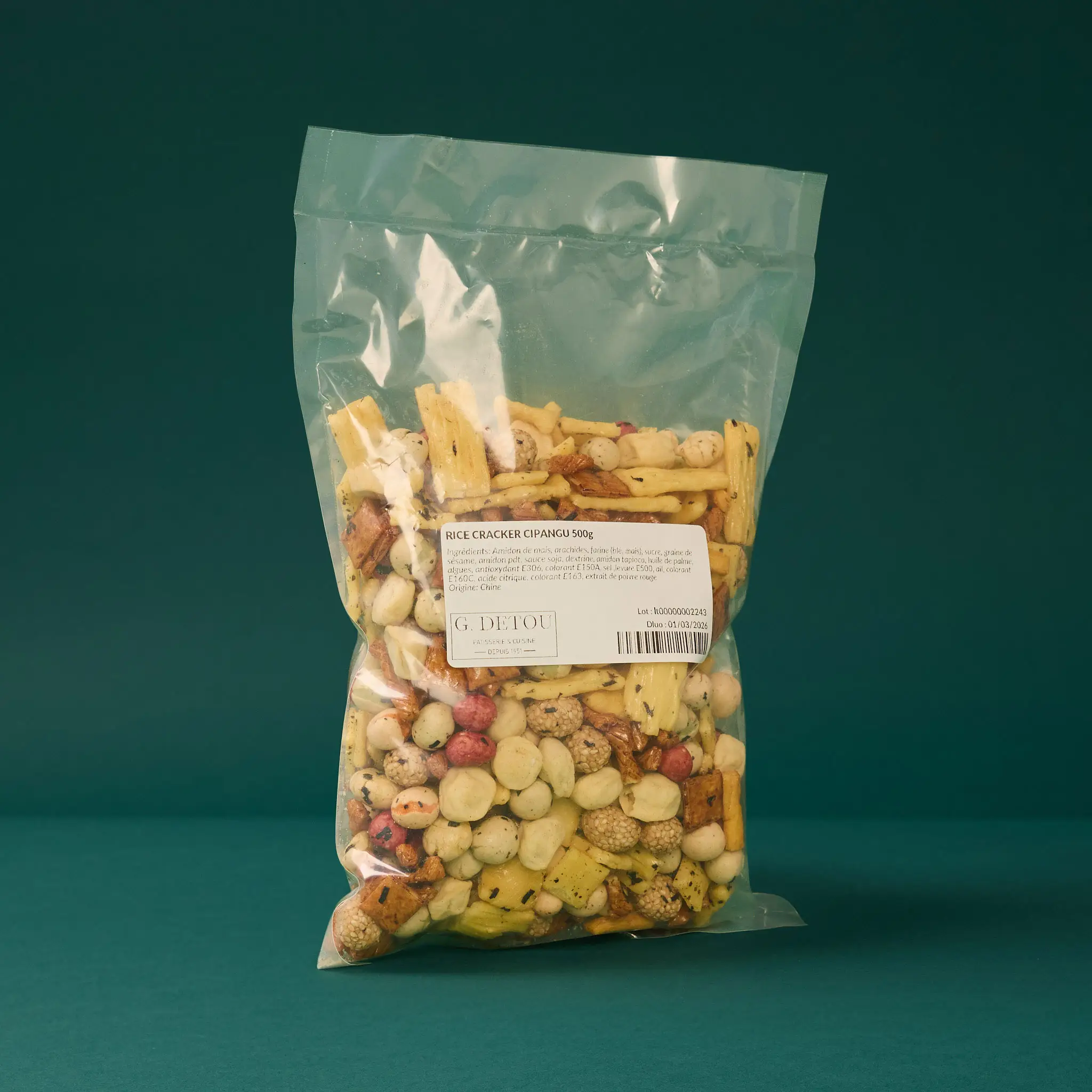 RICE CRACKER CIPANGU 500g