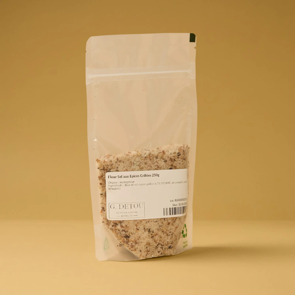 Fleur sel aux épices grillées 250g