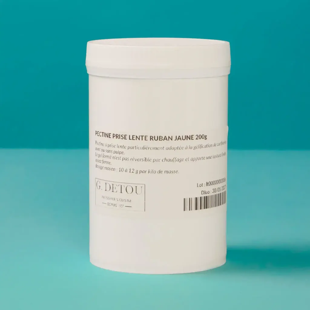 Slow-setting pectin, yellow ribbon, 200g, Louis Francois