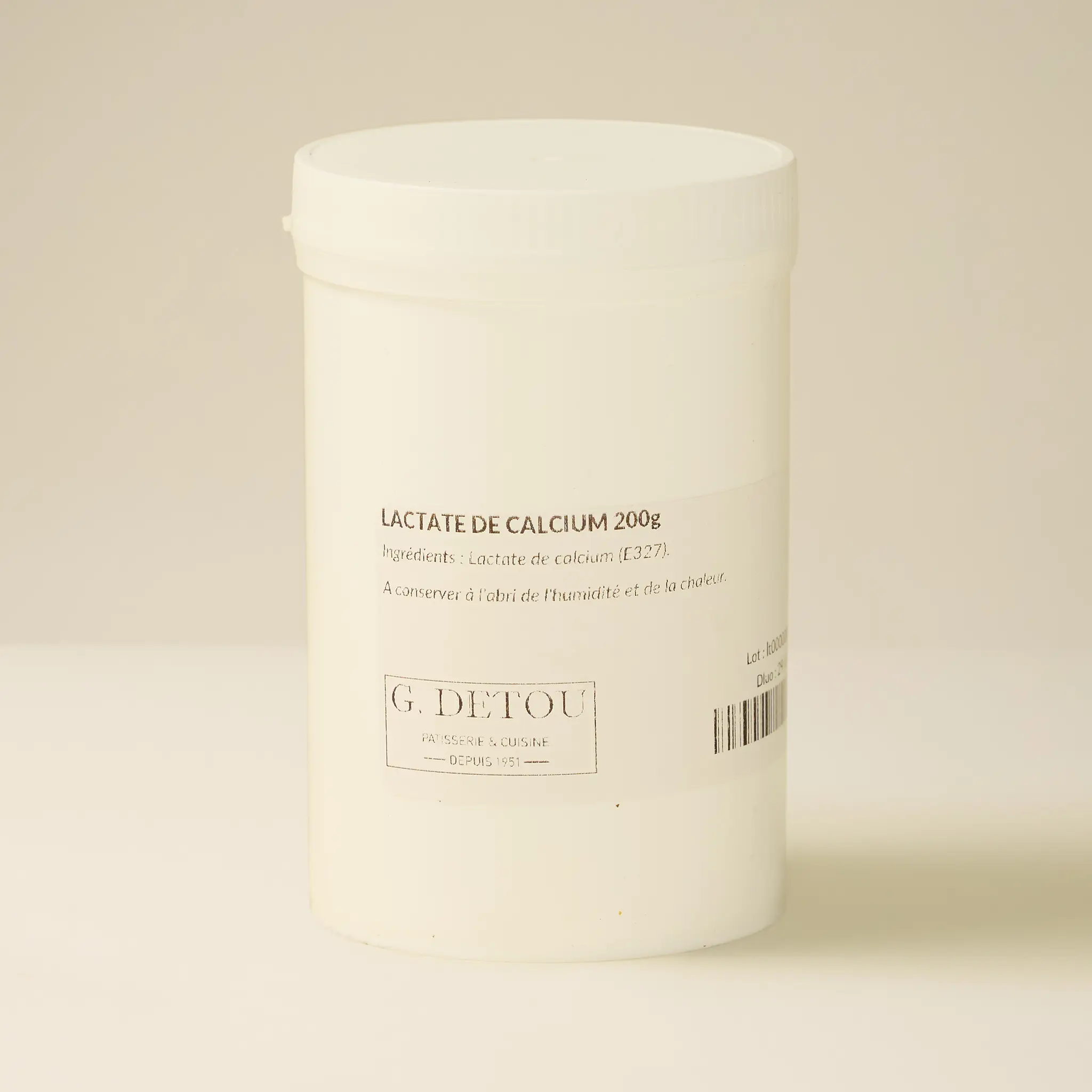 Lactate de calcium pot 200g Louis Francois