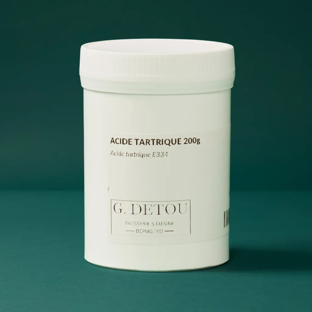 Tartaric acid 200g jar