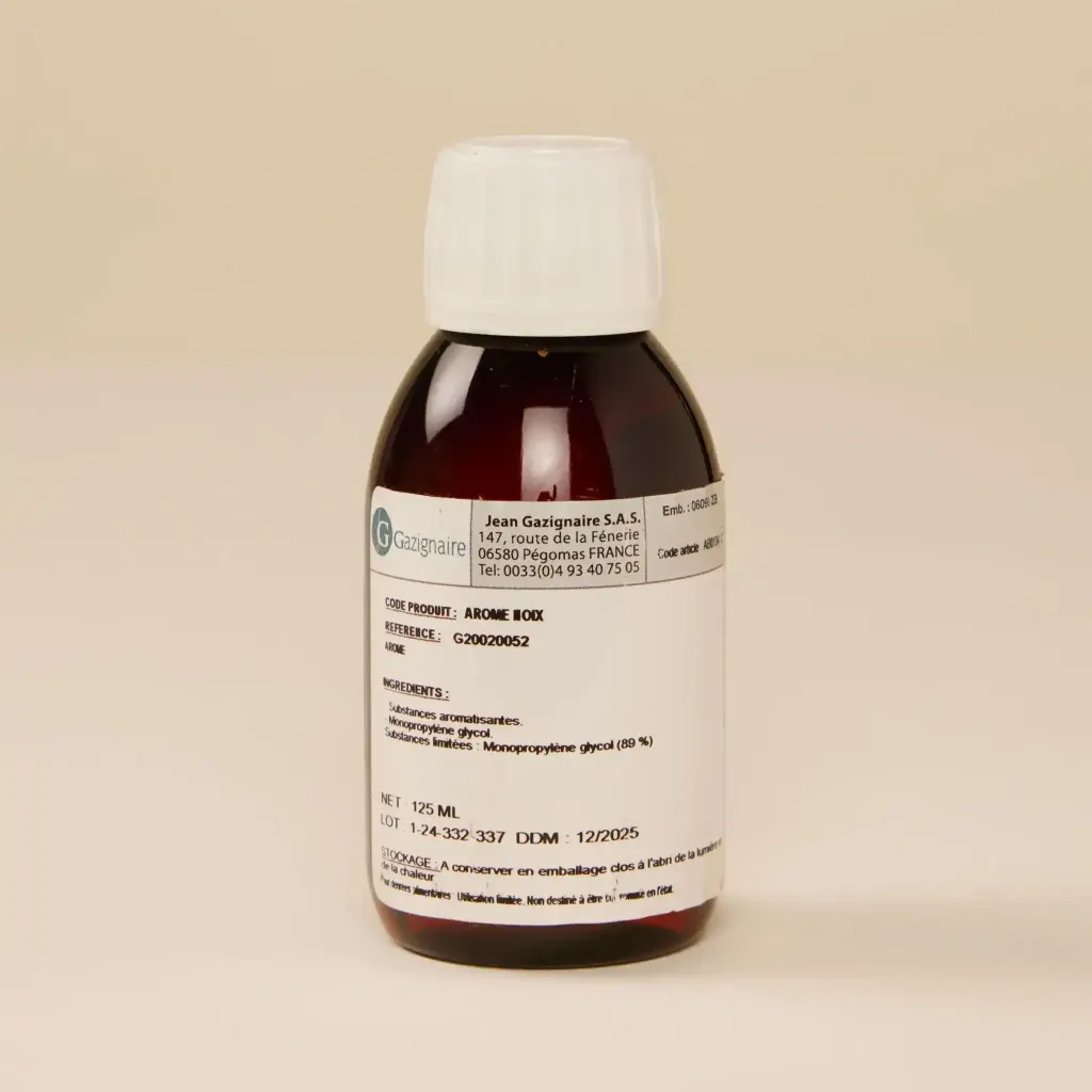 Arôme de noix sans alcool 1/8L gazignaire