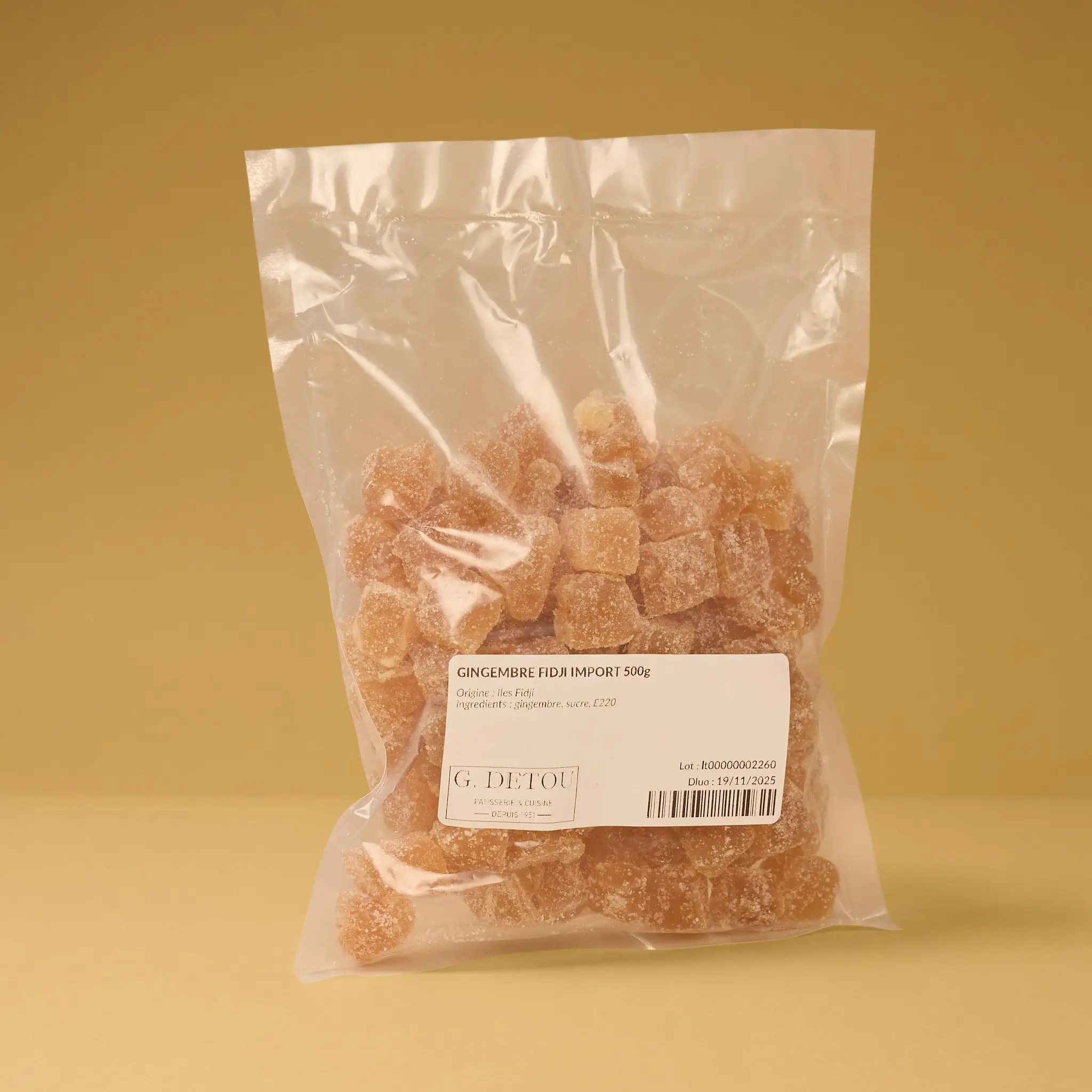 GINGEMBRE FIDJI IMPORT   500g