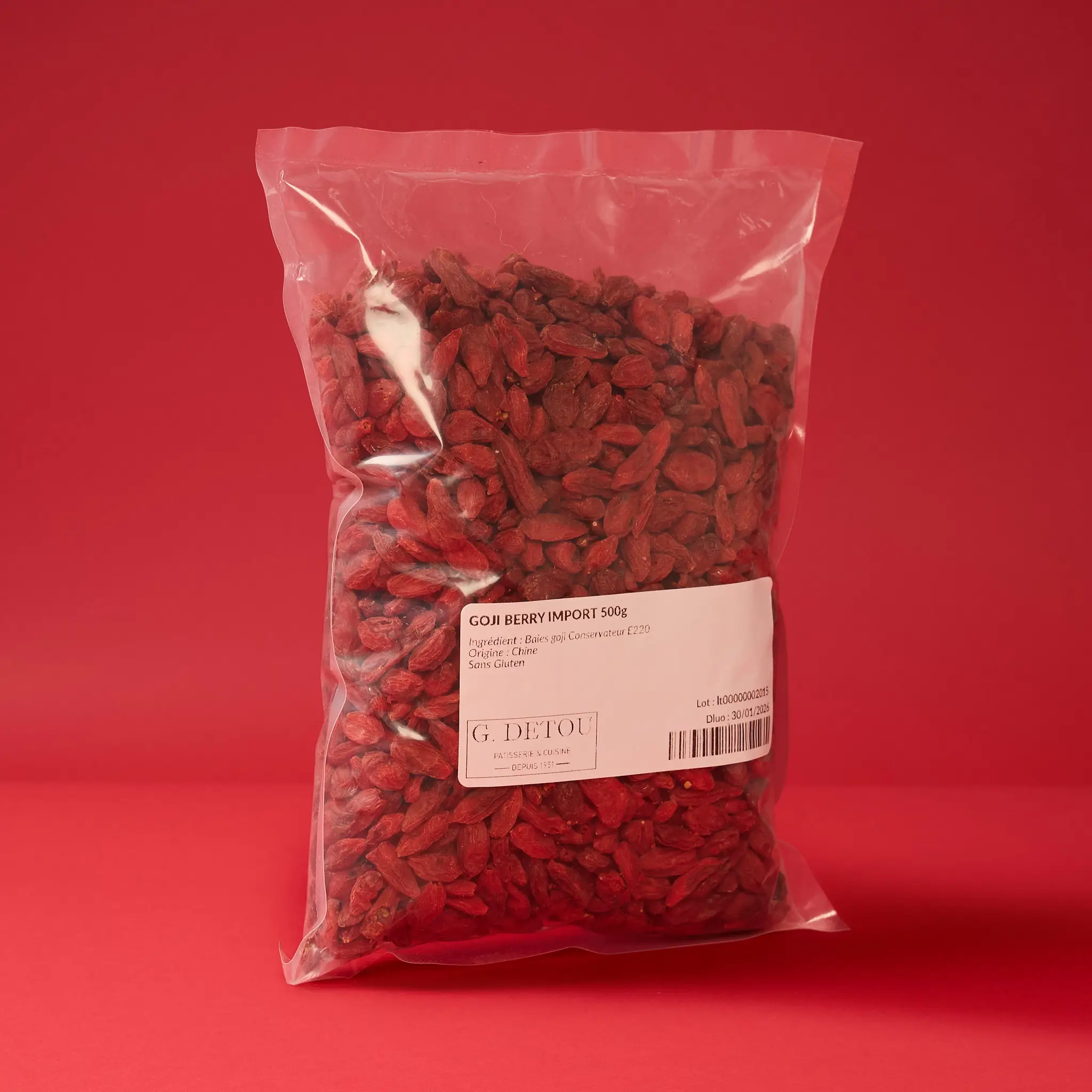 GOJI BERRY IMPORT  500g