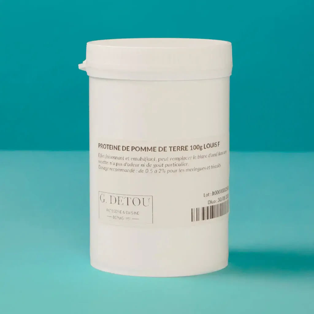 Louis Francois 100g jar of potato protein