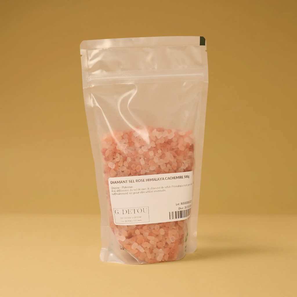 Diamant sel rose Himalaya Cachemire 500g
