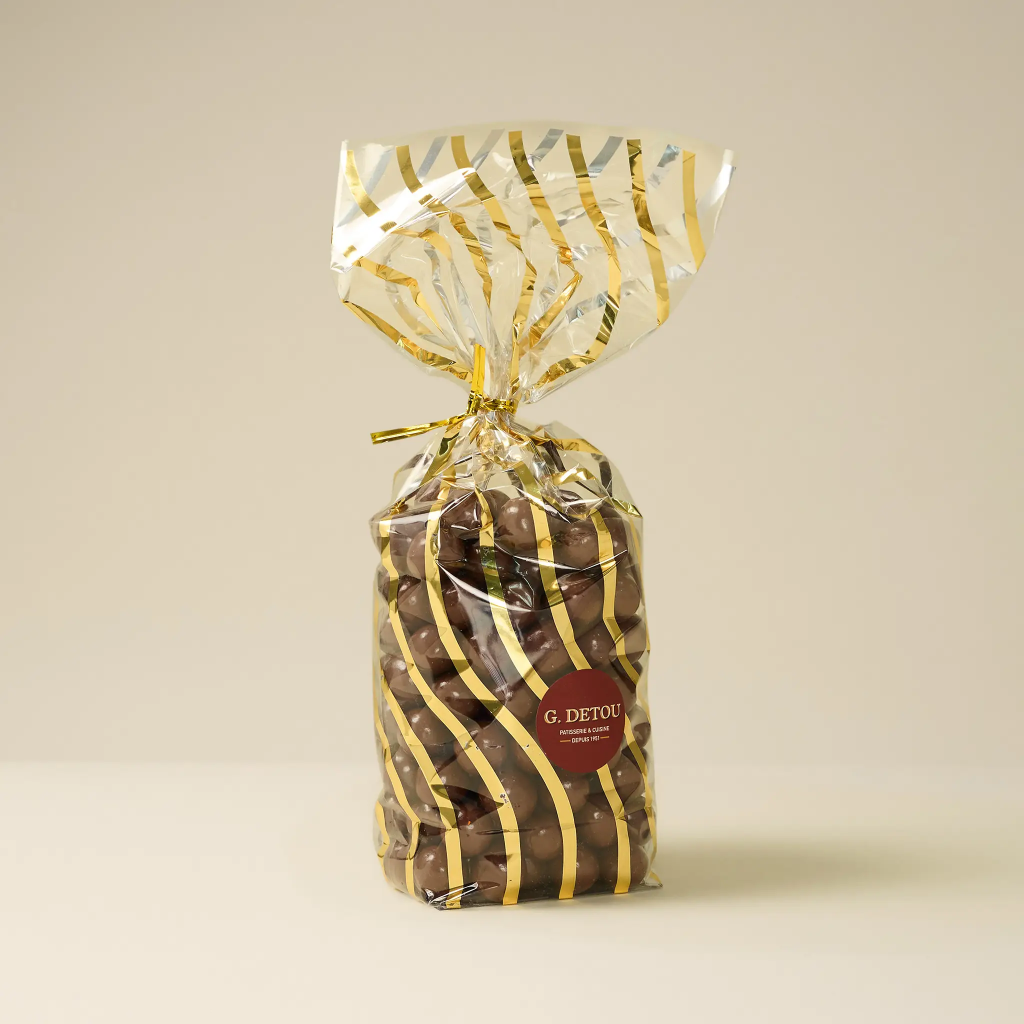 Milk chocolate glazed crackers 250g