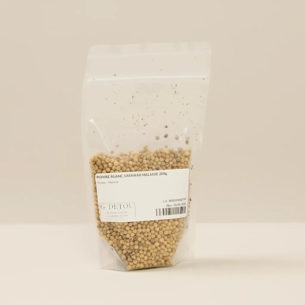 Poivre blanc sarawak malaisie 200g
