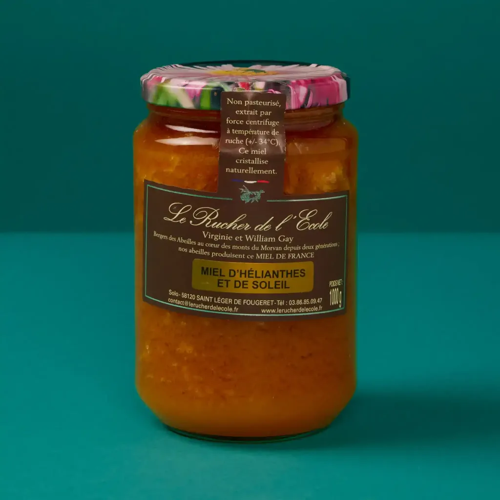 Miel d'héliante et de soleil 1kg