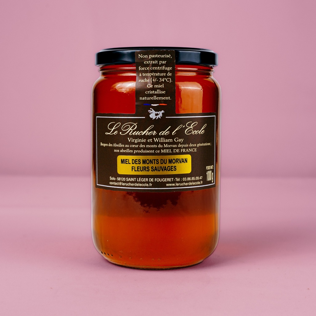 Miel de Fleurs Sauvages         1kg    RUCHER
