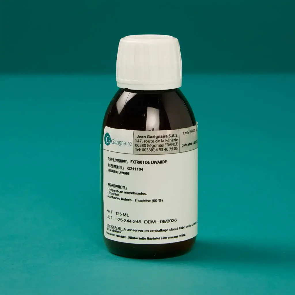 Alcohol-free lavender flavoring 1/8L gas cylinder