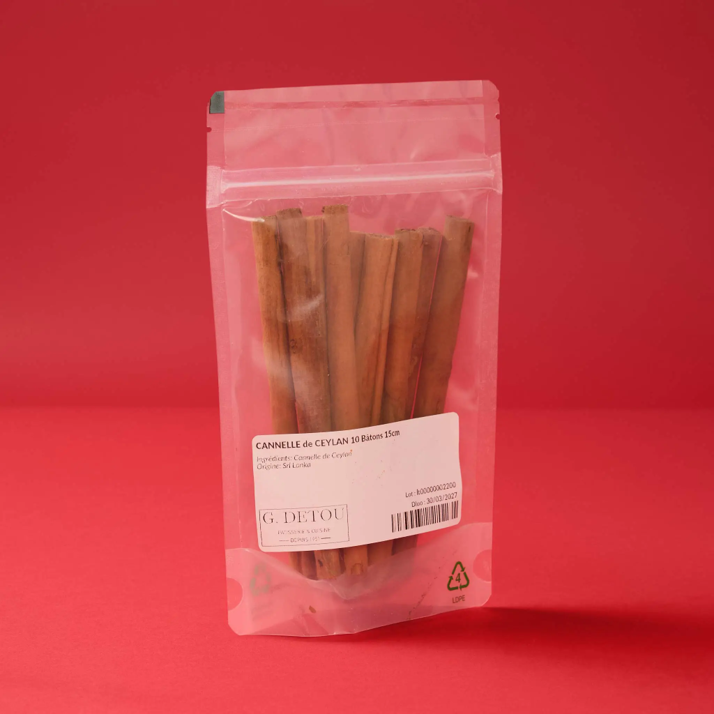 Cannelle de Ceylan 10 bâtons 15 cm