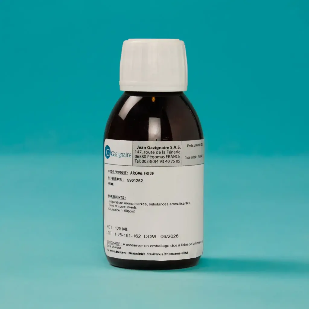 Alcohol-free fig flavoring 1/8L gas cylinder