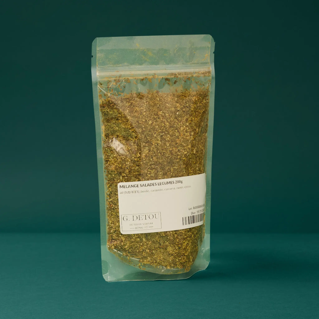 Mixed salad and vegetable mix 200g