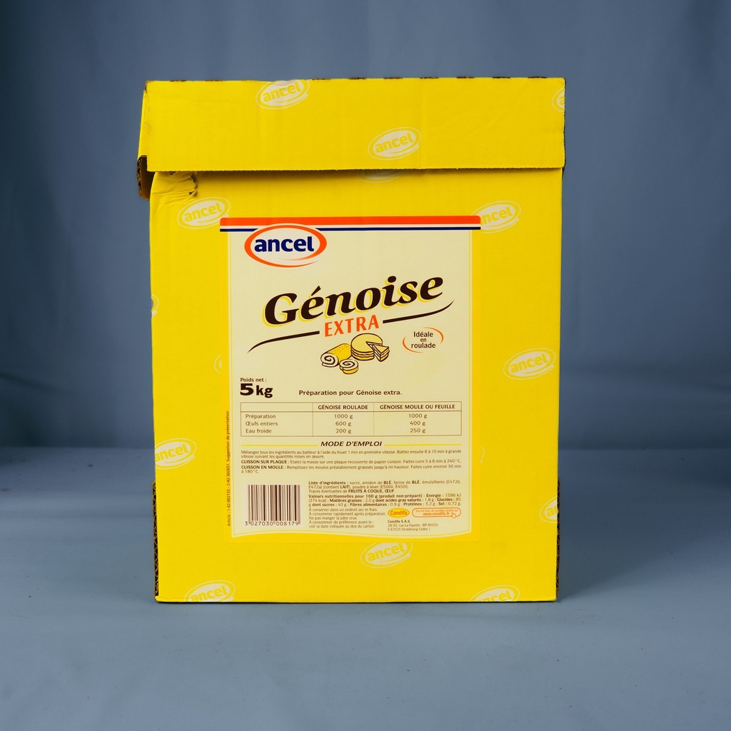 Préparation Génoise extra  5kg    CONDIFA