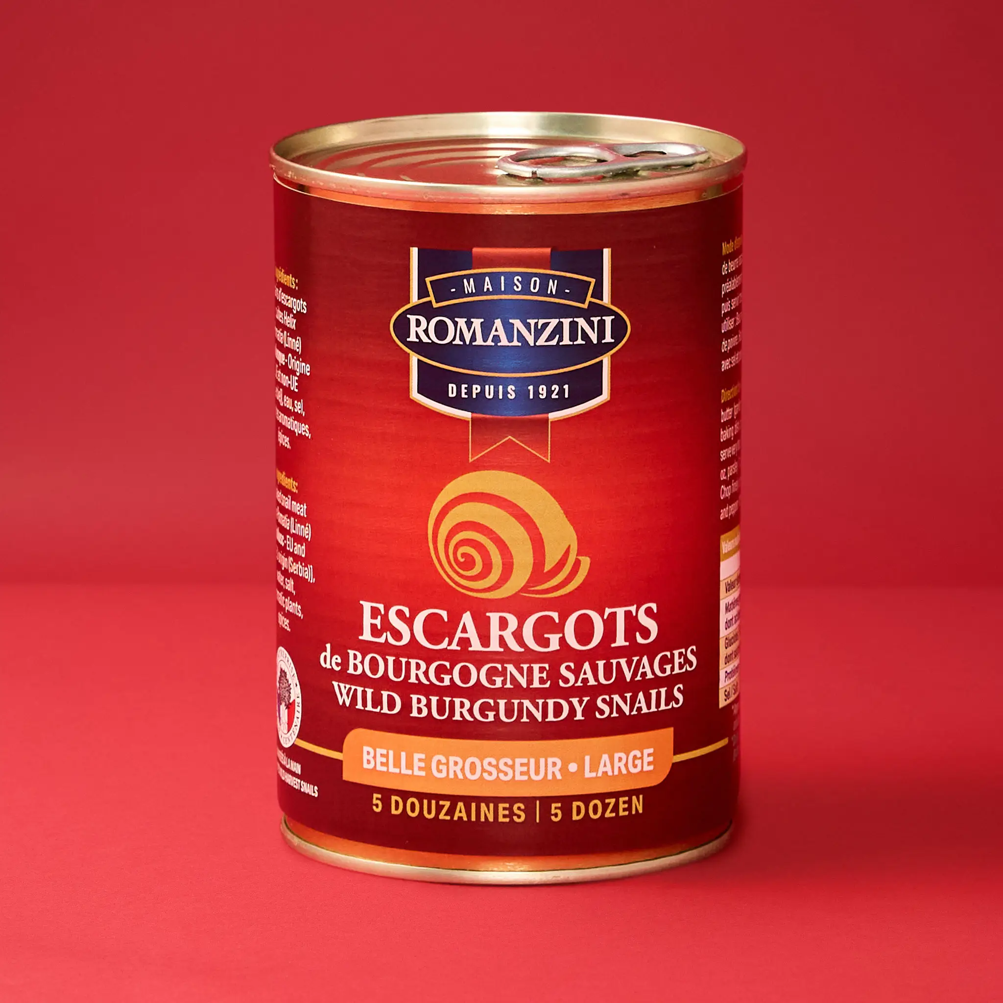 Escargots Bourgogne 5dz ROMANZINI
