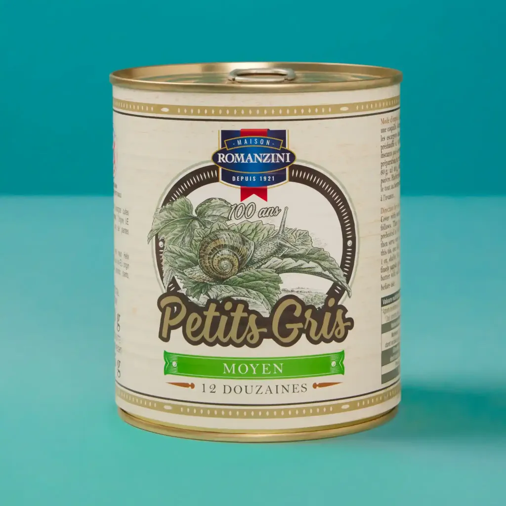 Escargots moyen gris 12dz romanzini