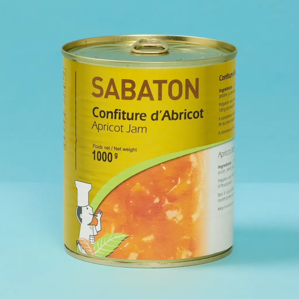 Confiture d'abricot    4/4      1kg    SABATON