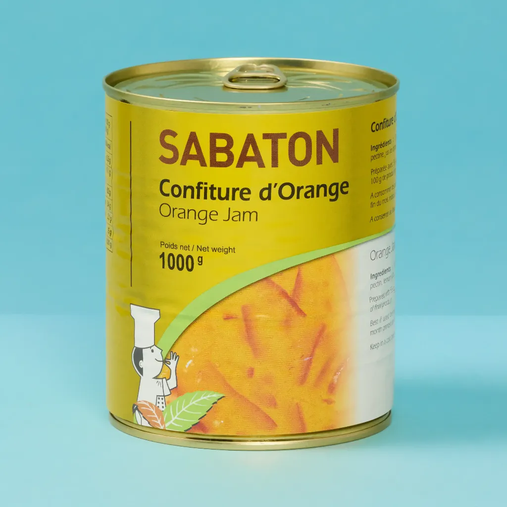 Orange marmalade 4/4 1kg sabaton