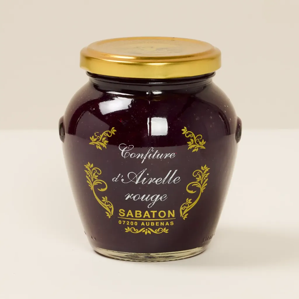 Confiture d'airelles rouges 350g sabaton