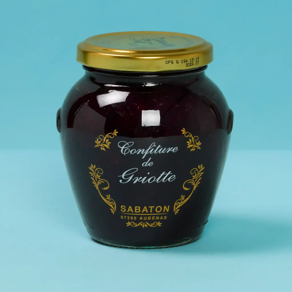 Confiture de cerise griotte 350g sabaton