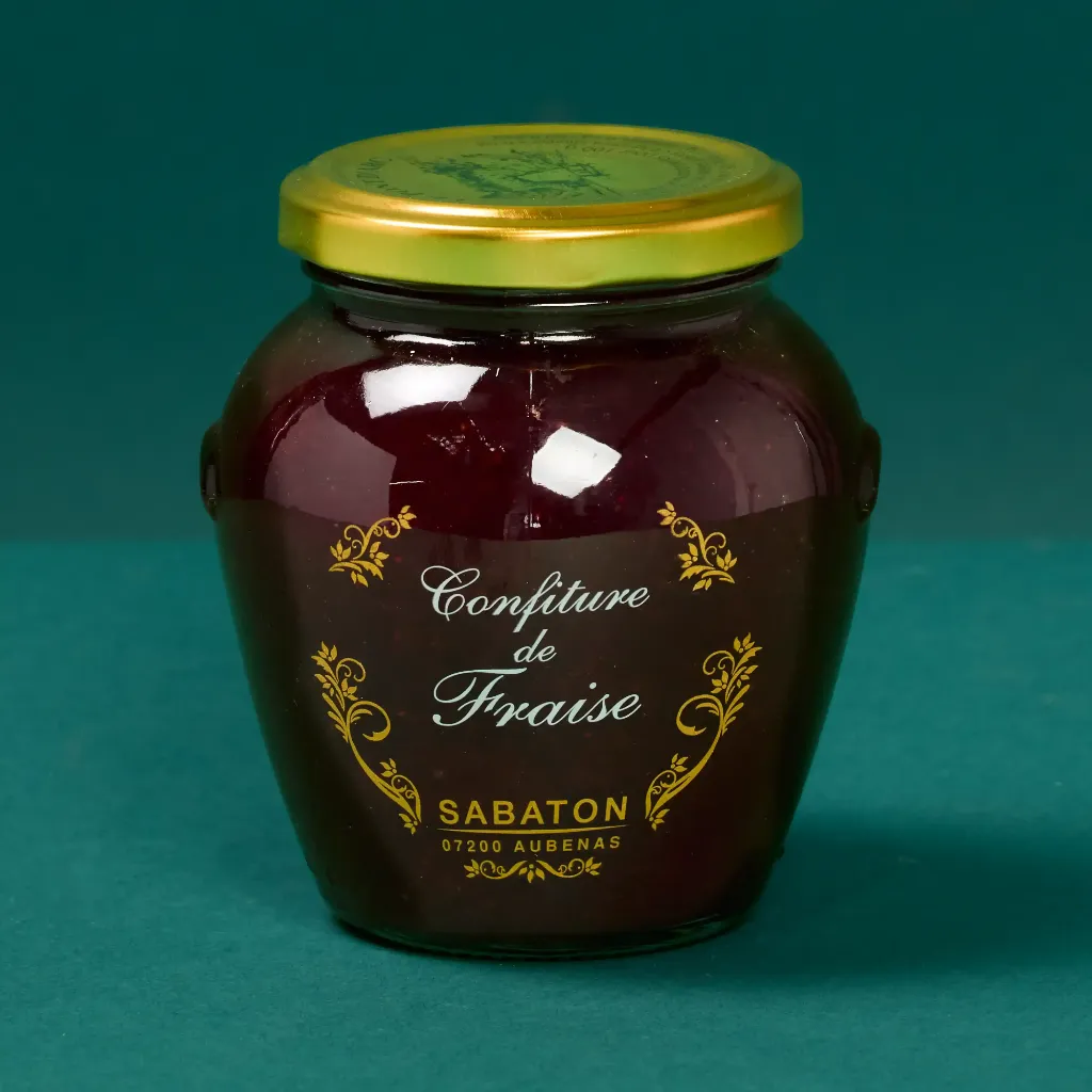 Confiture de fraise   Bocal    350g    SABATON