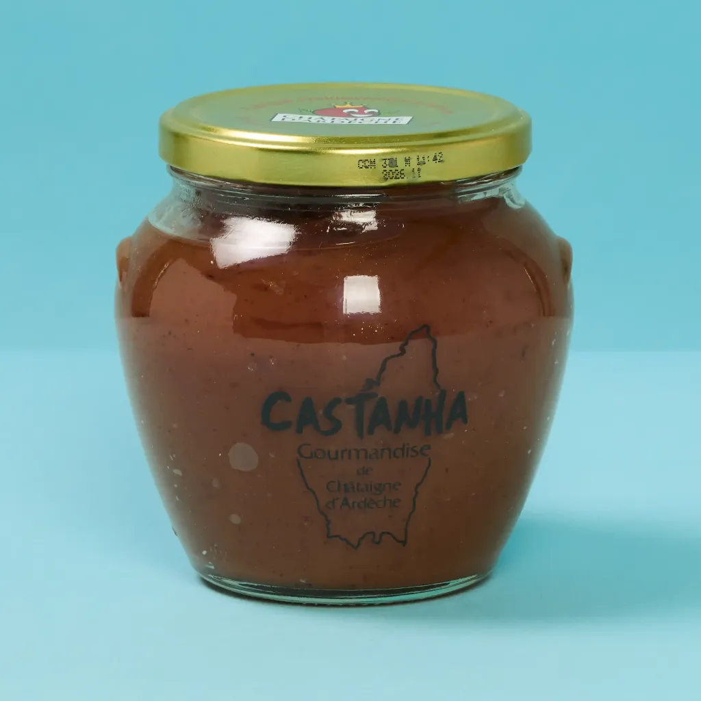 Confiture châtaignes castanha 650g sabaton