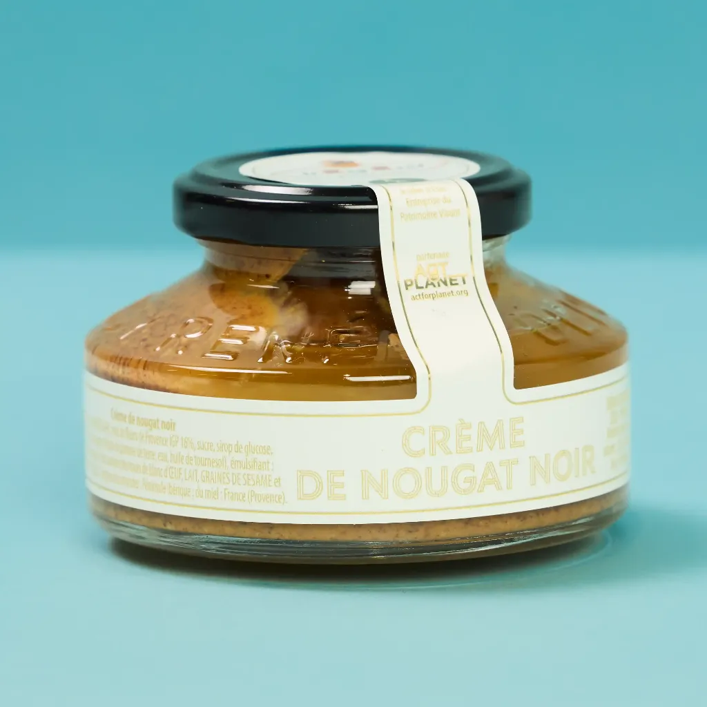 Black nougat cream 220g roy rene