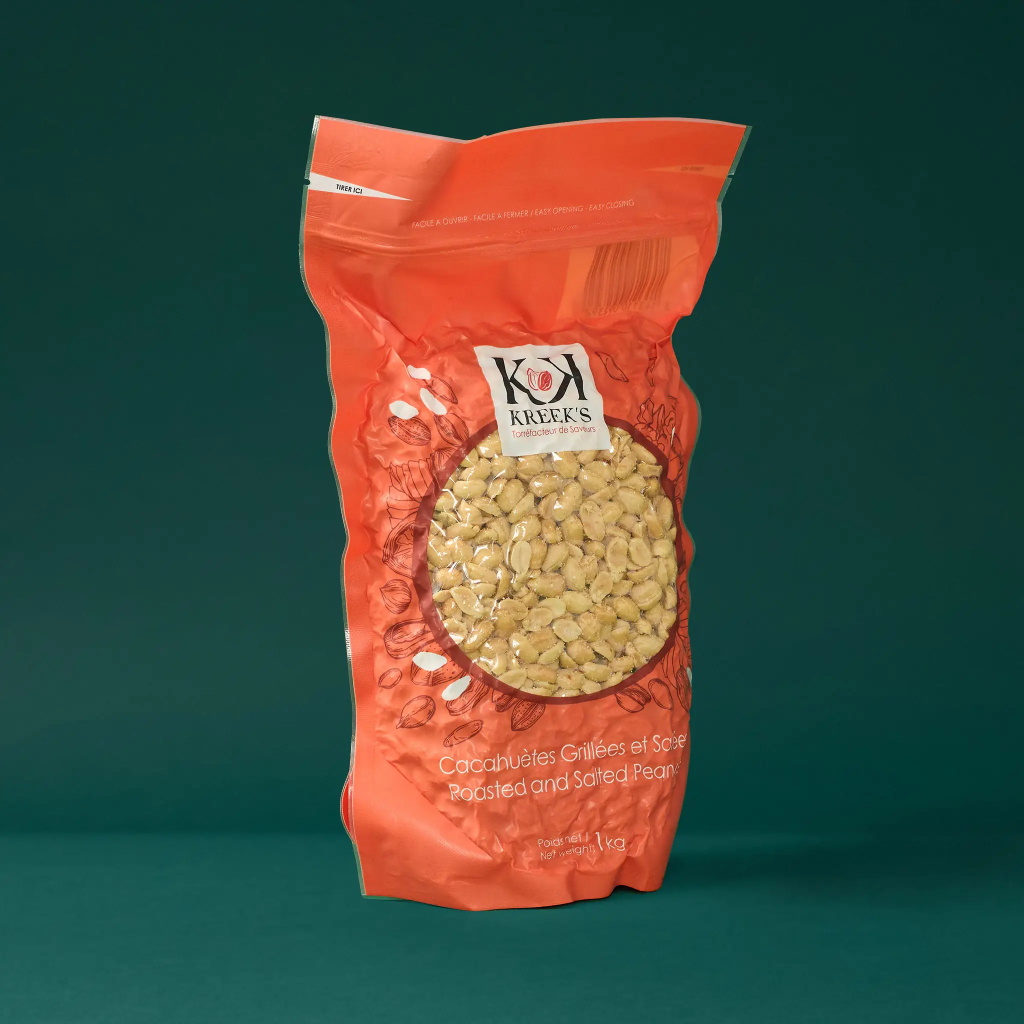 Cacahuètes grillées & salées 1kg